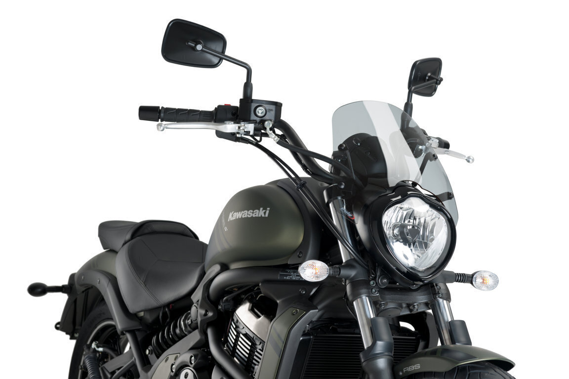 Puig New Generation Sport Screen For Kawasaki Vulcan S/Cafe (Smoke)