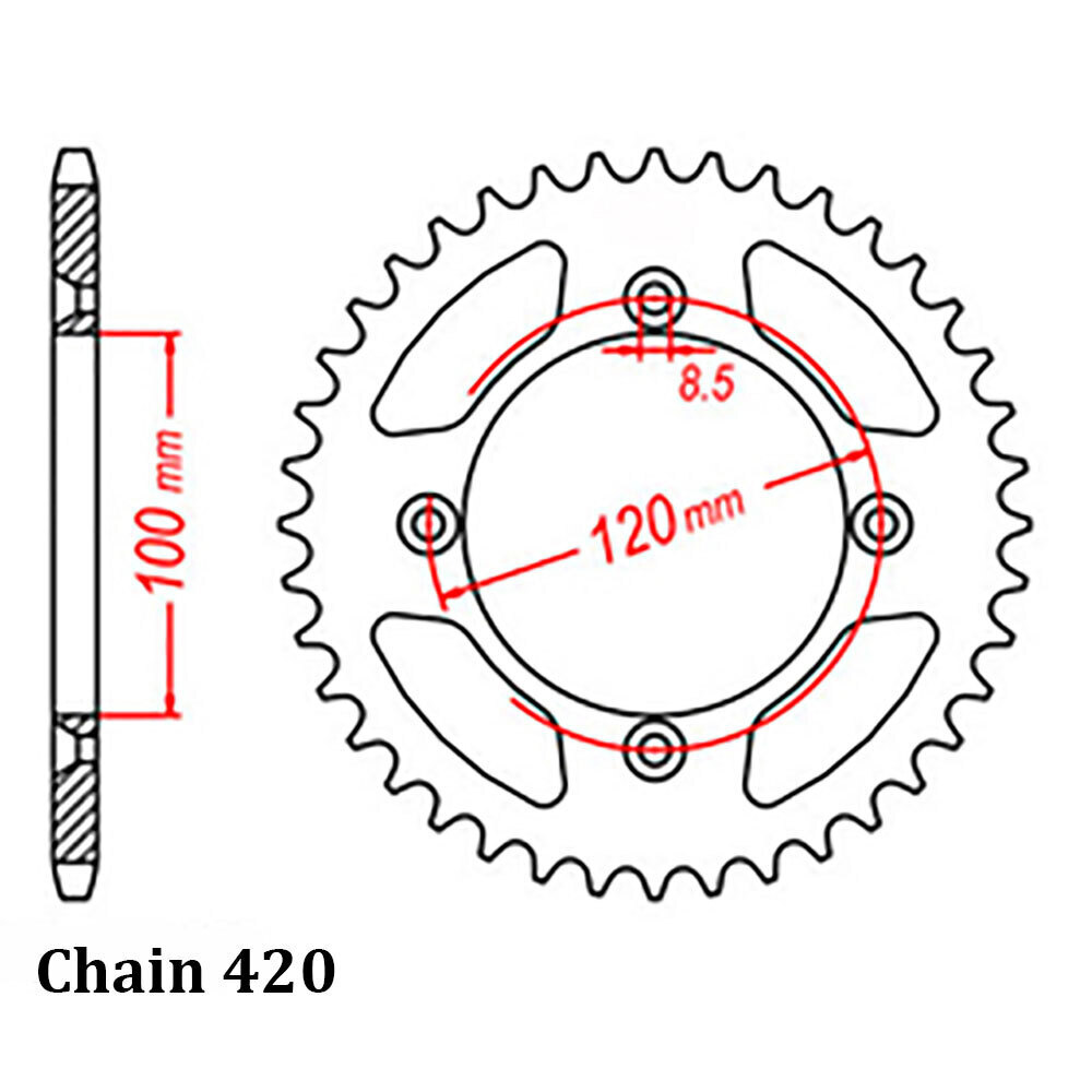 33t se sprocket