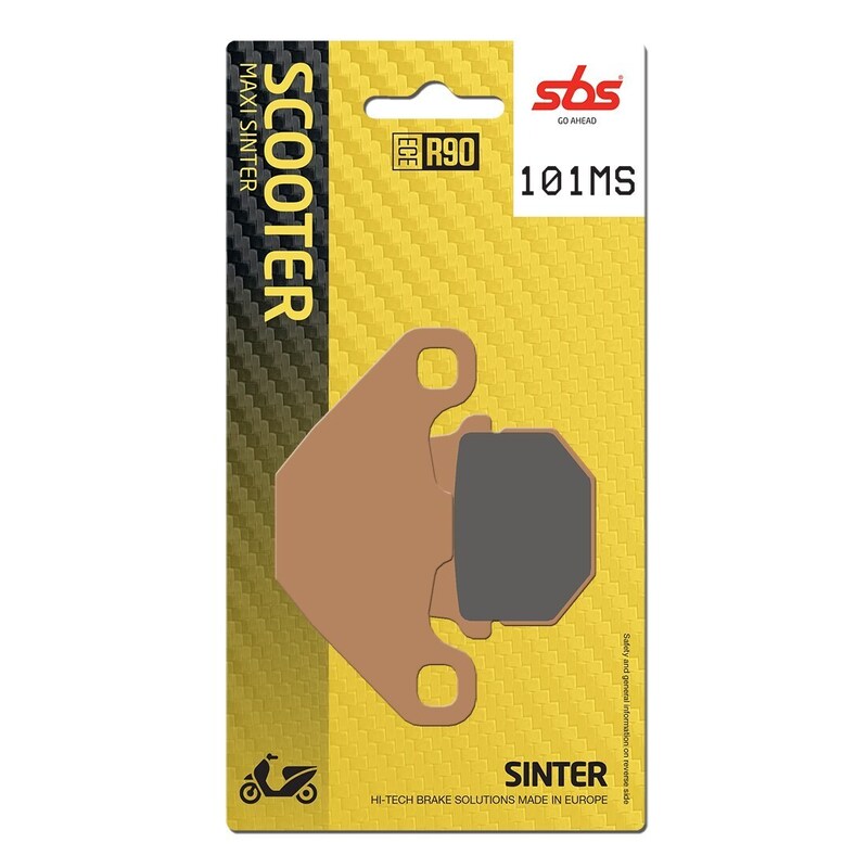 SBS FRICTION - Sinter Front / Rear Scooter Brake Pads (SBS 544)