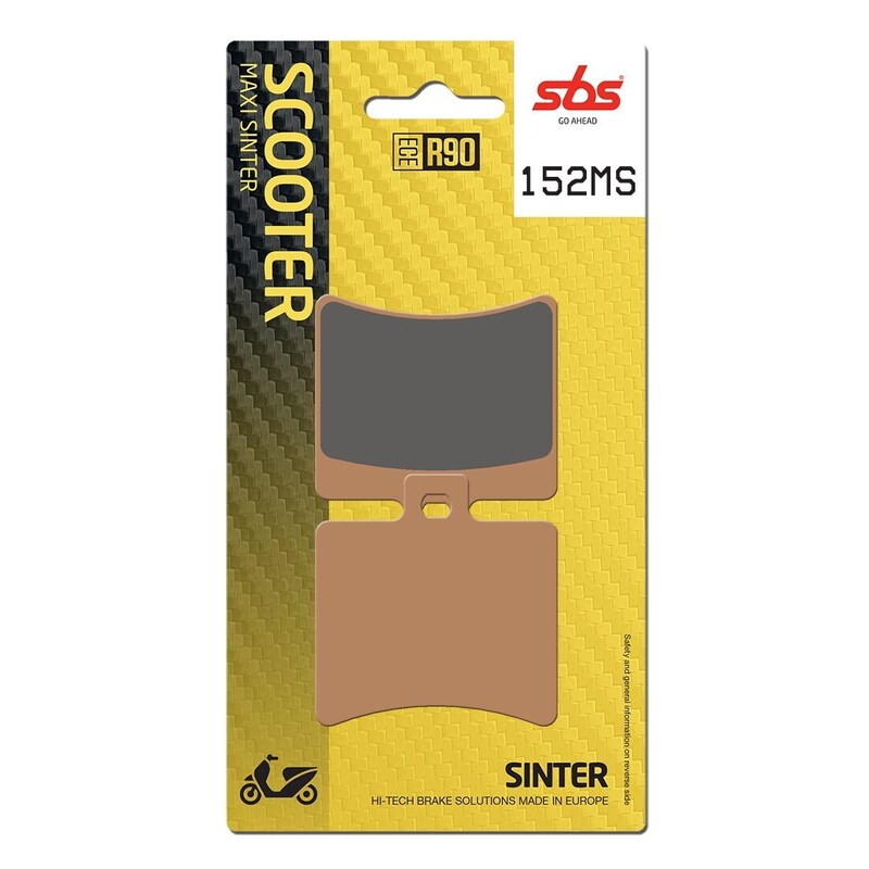 SBS FRICTION - Sinter Rear Scooter Brake Pads (SBS 747)