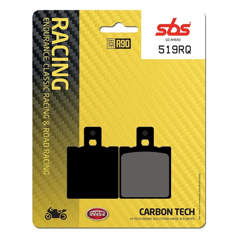 SBS FRICTION - Carbon Tech Racing Rear Brake Pads (SBS 138)