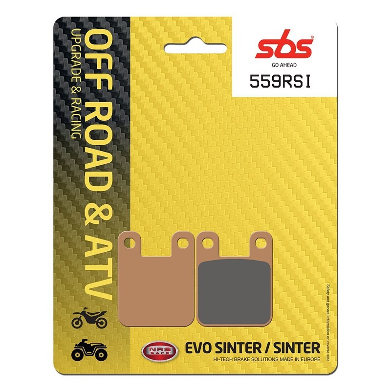 SBS FRICTION - Racing Sinter Front / Rear Off Road Brake Pads (SBS 105)