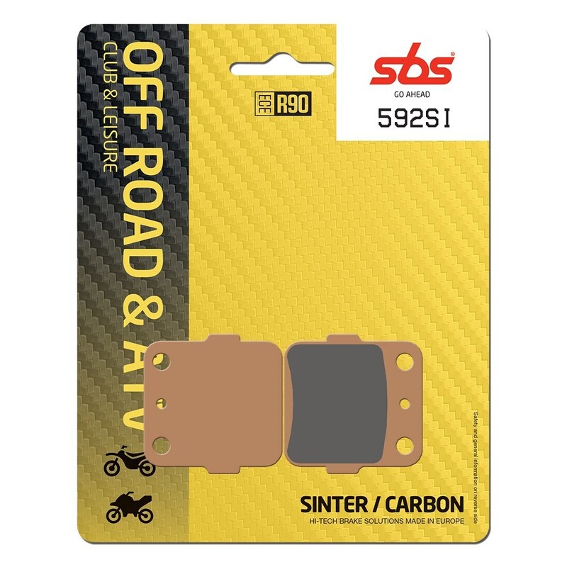 SBS FRICTION - Sinter Front / Rear Off Road Brake Pads