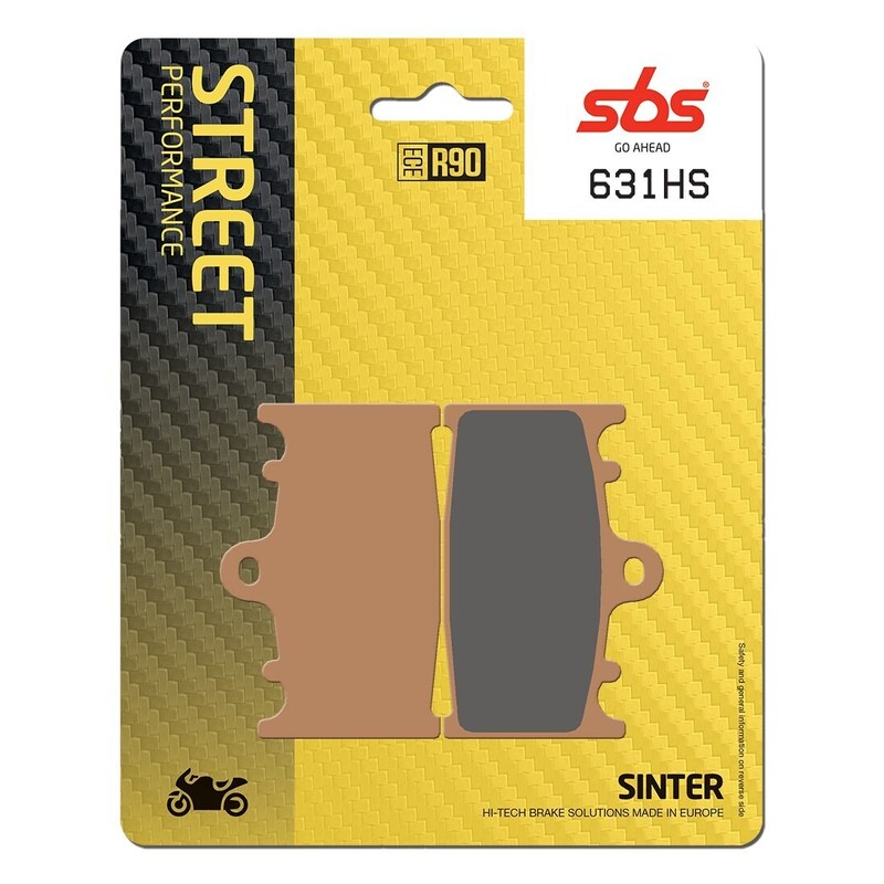 SBS FRICTION - Sinter Front Brake Pads