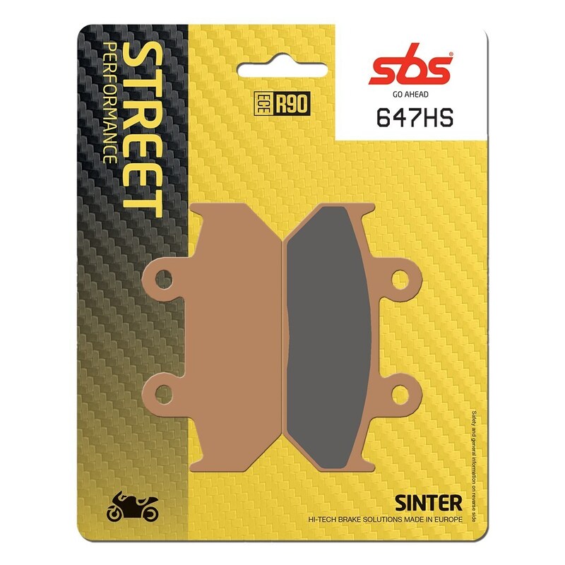 SBS FRICTION - Sinter Front Brake Pads