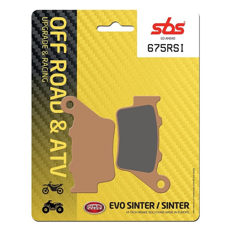 SBS FRICTION - Racing Sinter Off Road Rear Brake Pads (SBS 175)