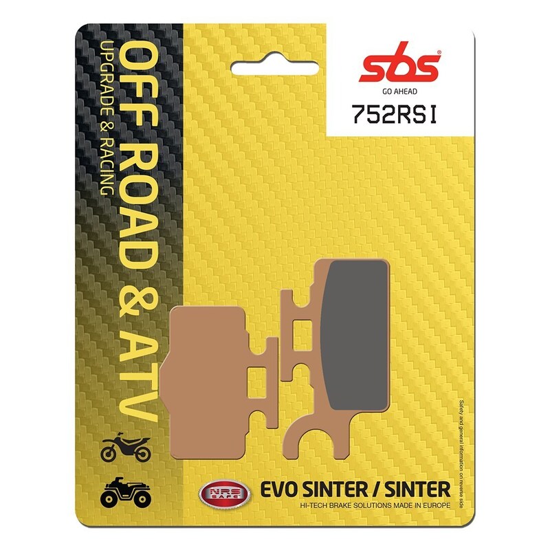 SBS FRICTION - Racing Sinter Off Road Front Brake Pads