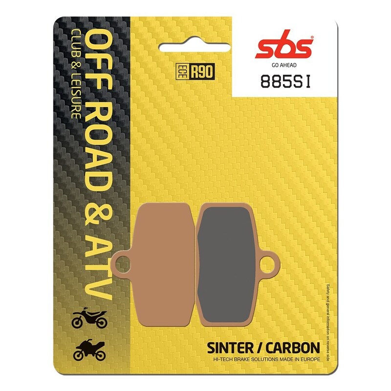 SBS SINTERED BRAKE PADS OFF ROAD FR/RR