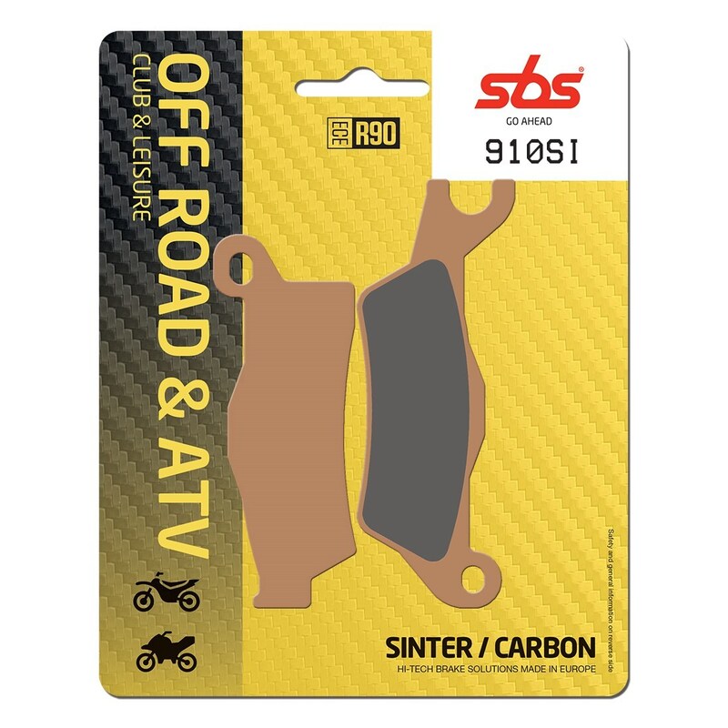 SBS FRICTION - Sinter Front / Rear Off Road Brake Pads