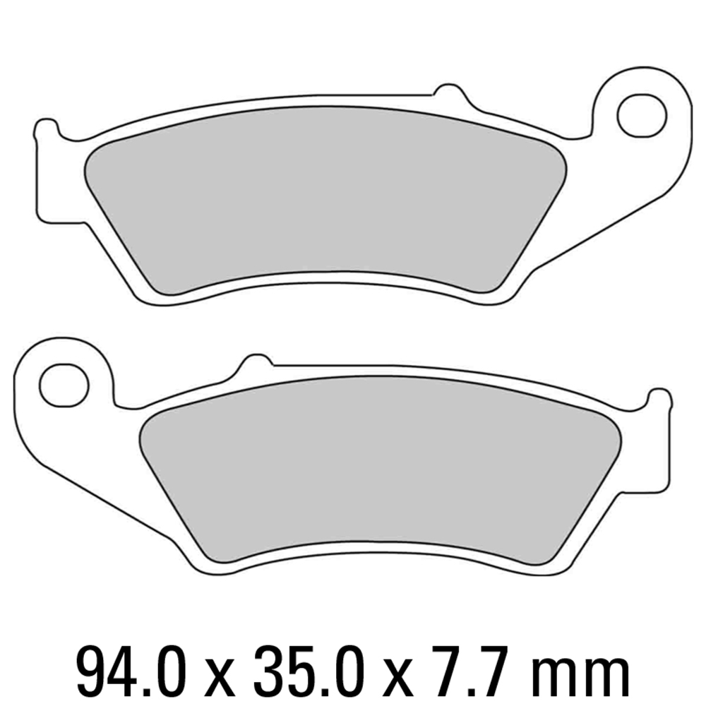 FERODO SinterGrip Racing Brake Pad Set - FDB892 ZR 