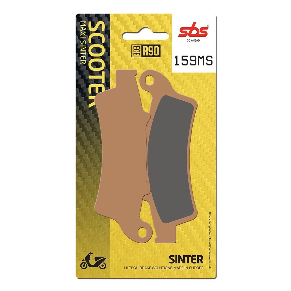 SBS FRICTION - Sinter Front Scooter Brake Pads (SBS 761)