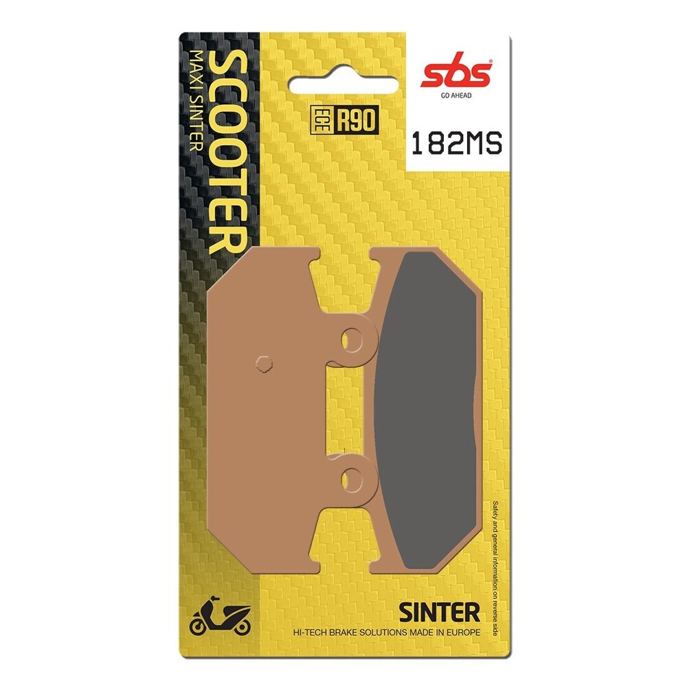 SBS FRICTION - Sinter Rear Scooter Brake Pads (SBS 804)