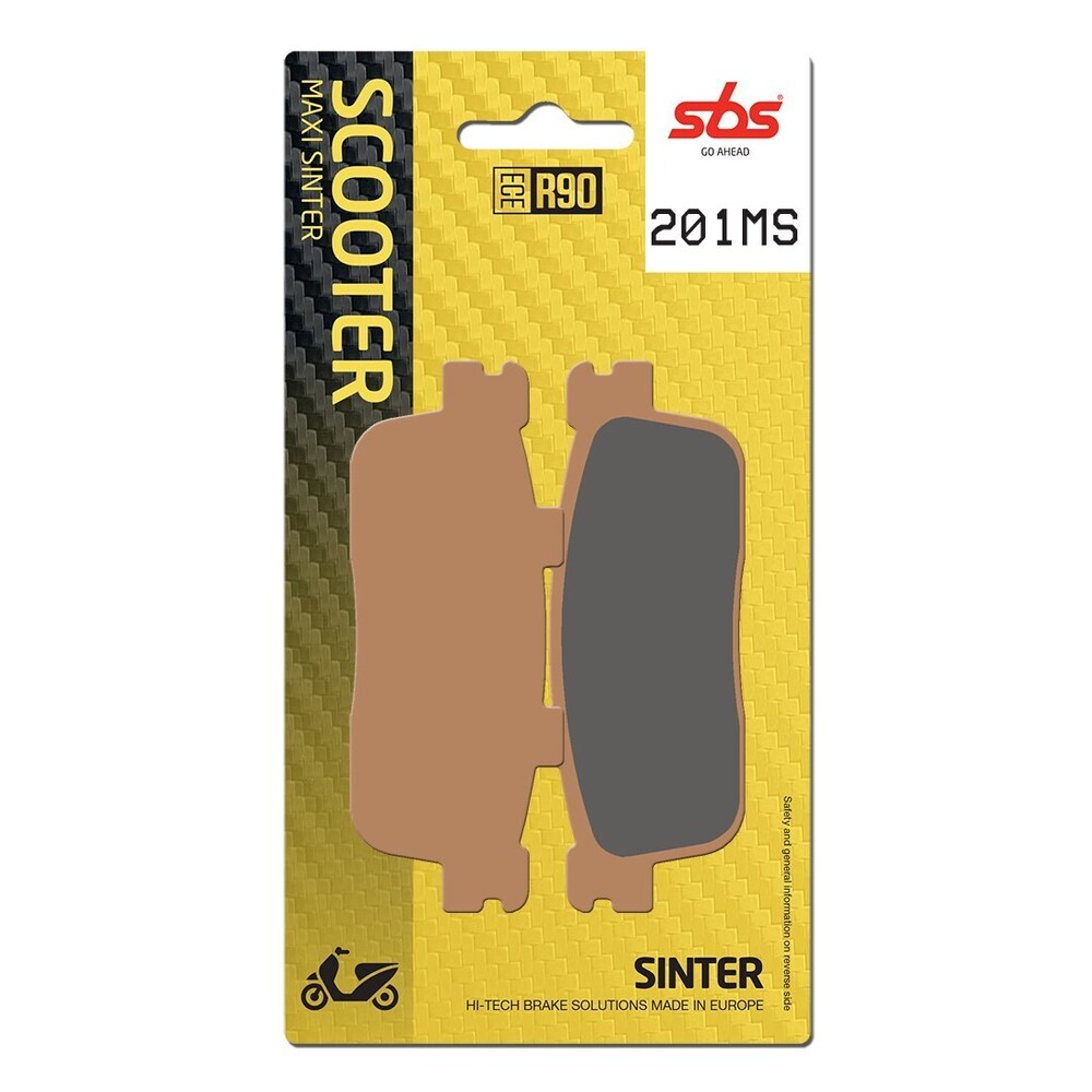 SBS FRICTION - Sinter Rear Scooter Brake Pads (SBS 847)