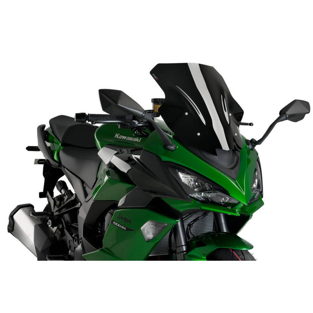 Puig Racing Screen To Suit Kawasaki Z1000 SX (2010 - Onwards) - Smoke