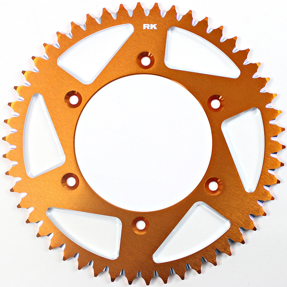 RK ALLOY RACING SPROCKET - 50T 520P - ORANGE