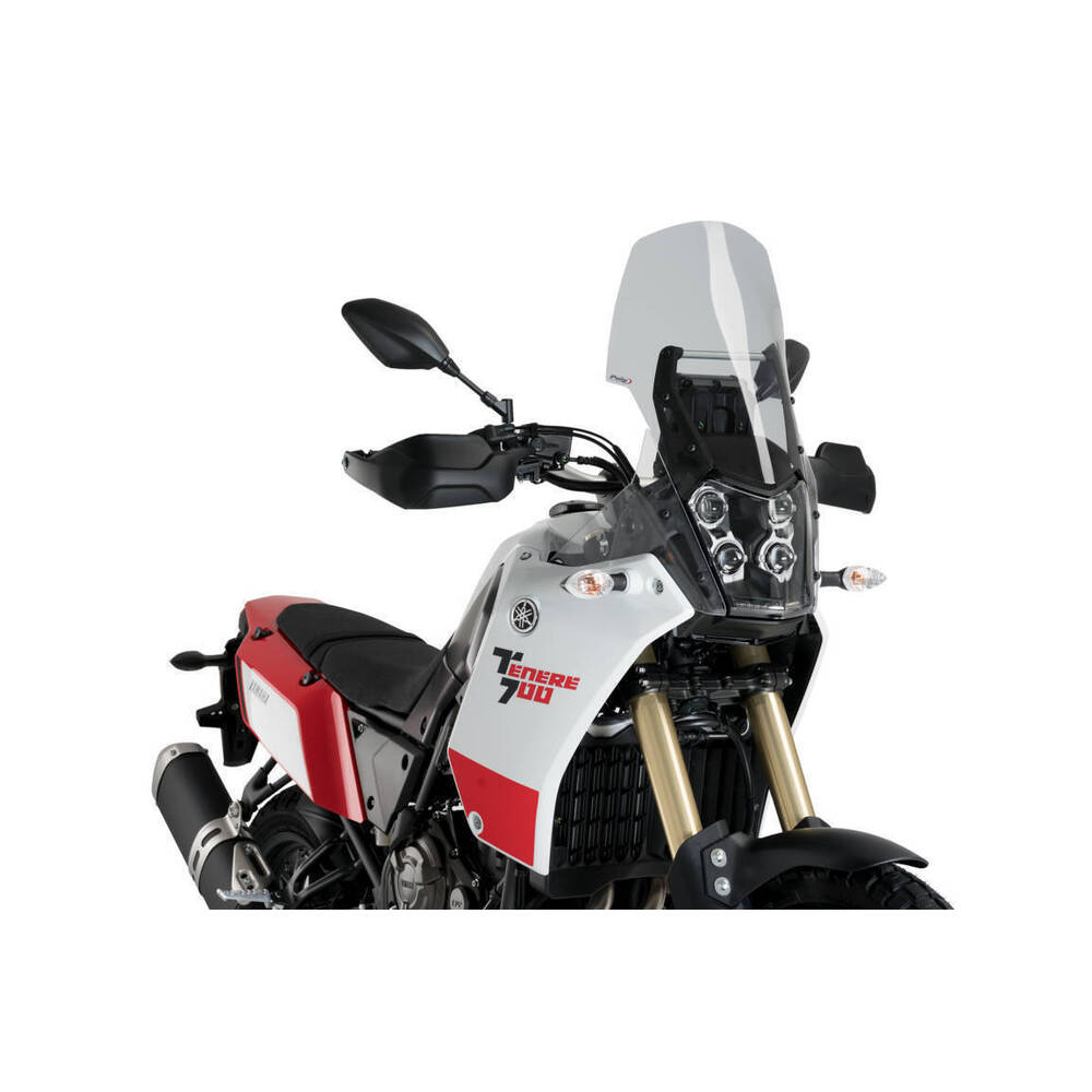 Puig Touring Screen To Suit Yamaha Tenere 700 (2019 - Onwards) - Smoke