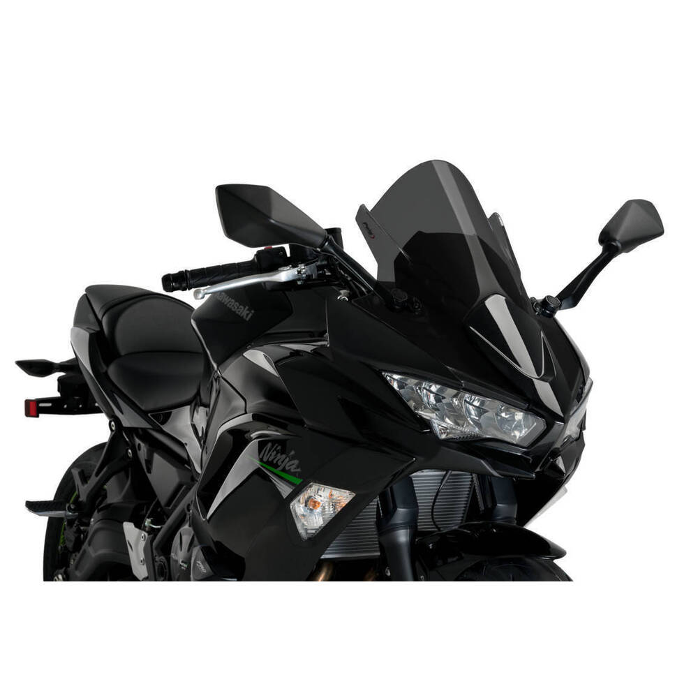 Puig Z-Racing Screen To Suit Kawasaki Ninja 650 (2020 - Onwards) - Dark Smoke