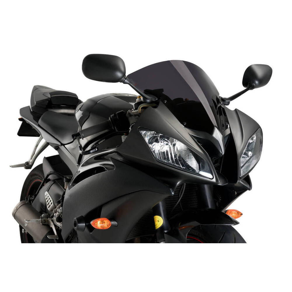 Puig Standard Screen To Suit Yamaha R6 (2008 - 2016) - Dark Smoke