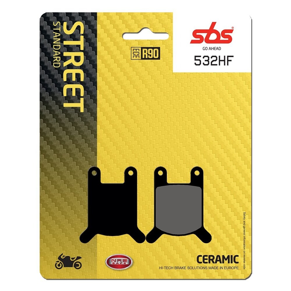 SBS FRICTION - Ceramic Rear Brake Pads