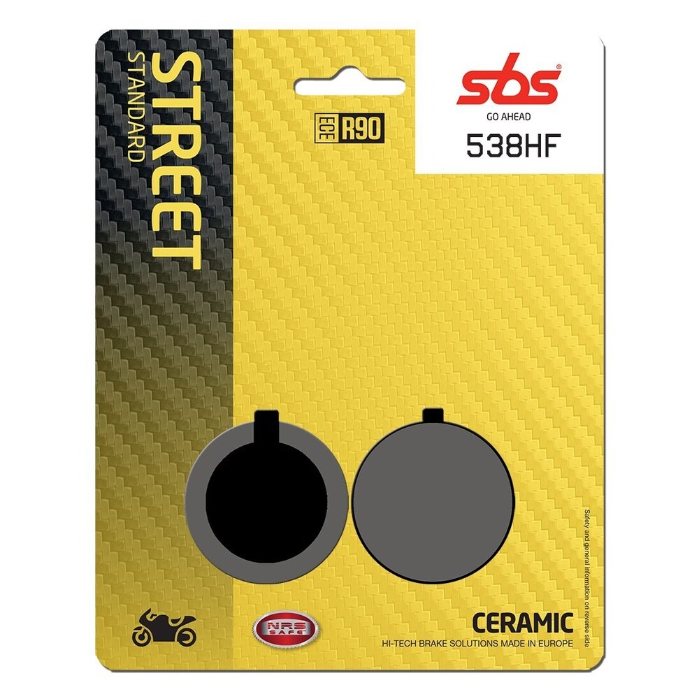 SBS FRICTION - Ceramic Front Brake Pads