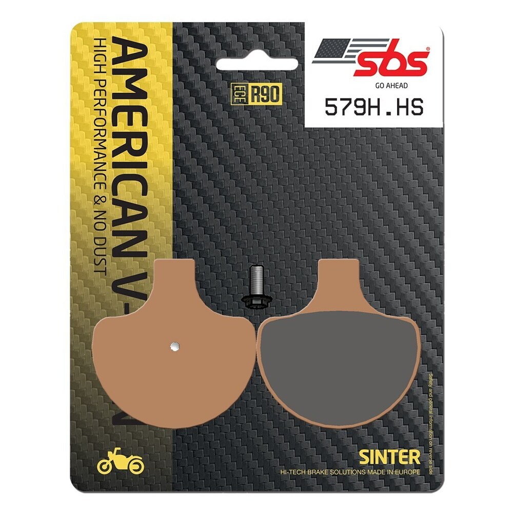 SBS FRICTION - Sinter Front H-D Brake Pads