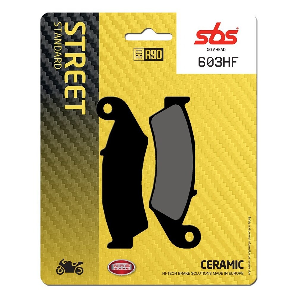 SBS FRICTION - Ceramic Front Brake Pads (SBS 139)