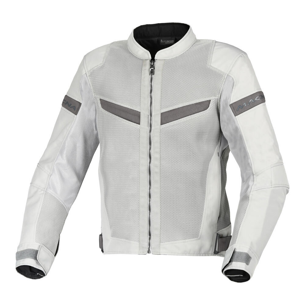 Macna Velotura Jacket Light Grey Large