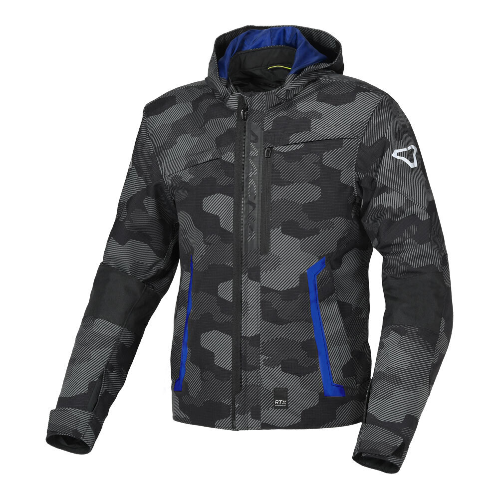 Macna Riggor Jacket Black/Grey/Camo XL