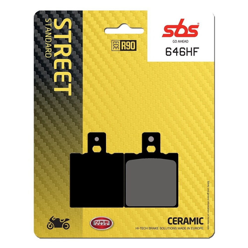 SBS FRICTION - Ceramic Rear Brake Pads (bendix packaging)