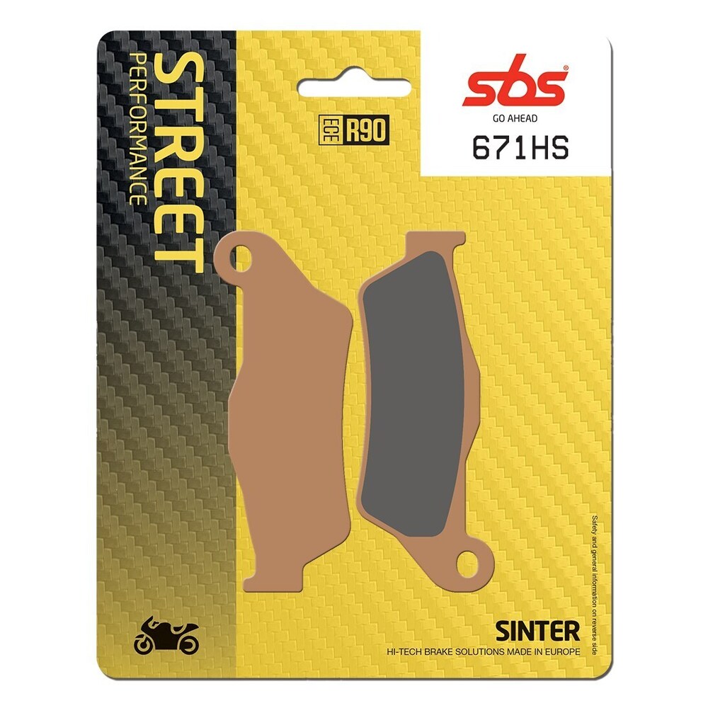 SBS FRICTION - Sinter Front Brake Pads (SBS 151)