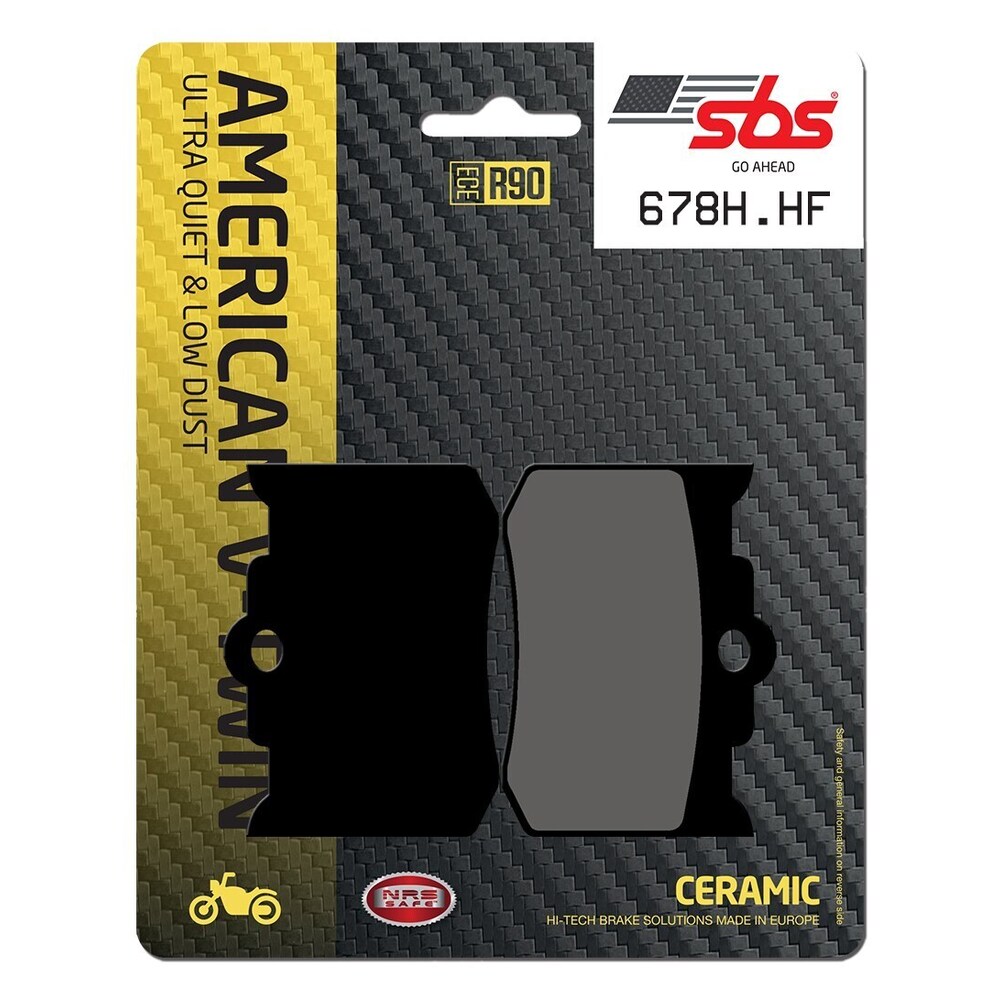 SBS FRICTION - Ceramic Front / Rear H-D Brake Pads