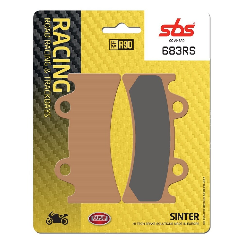 SBS FRICTION - Racing Sinter Front Brake Pads *BENDIX PACKAGING*