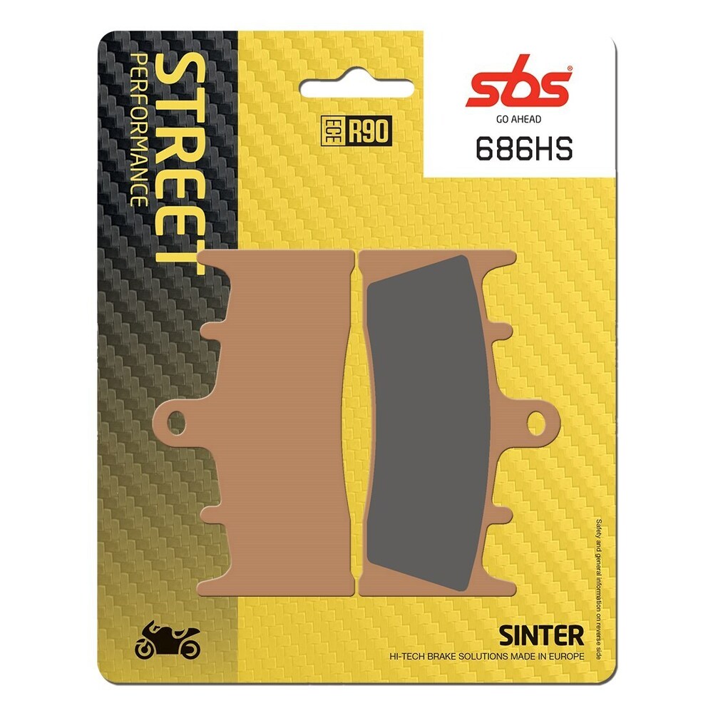 SBS FRICTION - Sinter Front Brake Pads