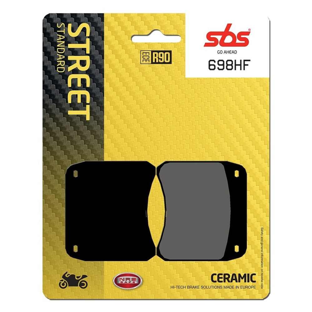 SBS FRICTION - Ceramic Front / Rear Brake Pads