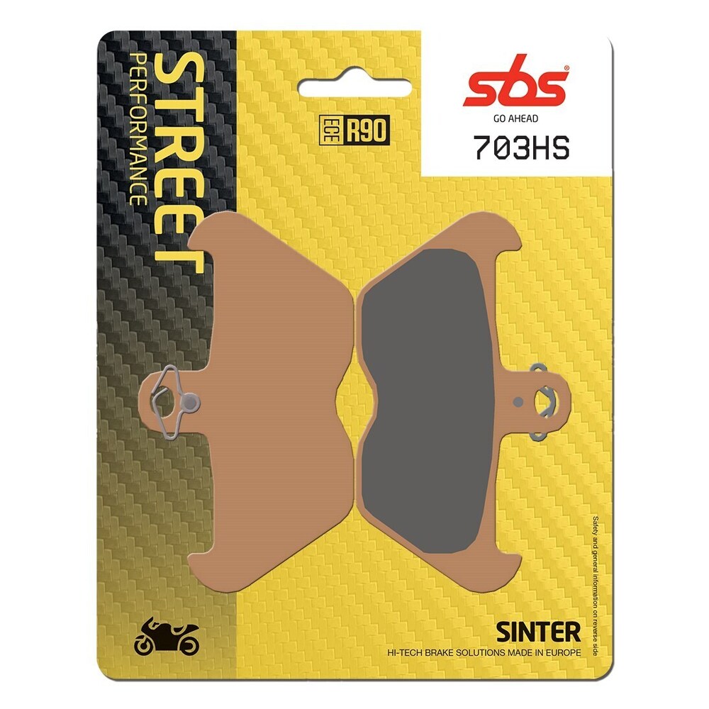 SBS FRICTION - Sinter Front Brake Pads