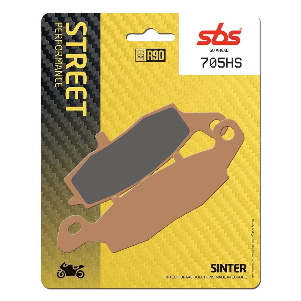 SBS FRICTION - Sinter Front Brake Pads