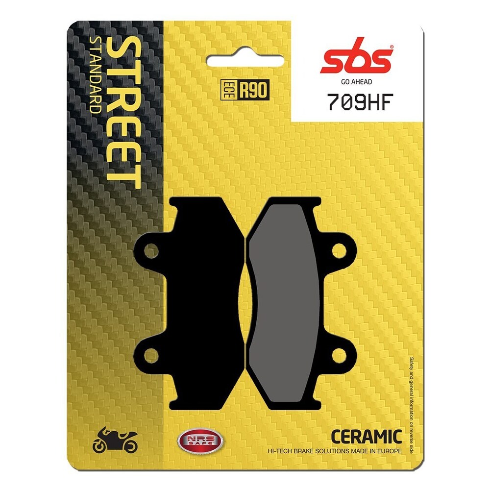 SBS FRICTION - Ceramic Rear Brake Pads (SBS 125)