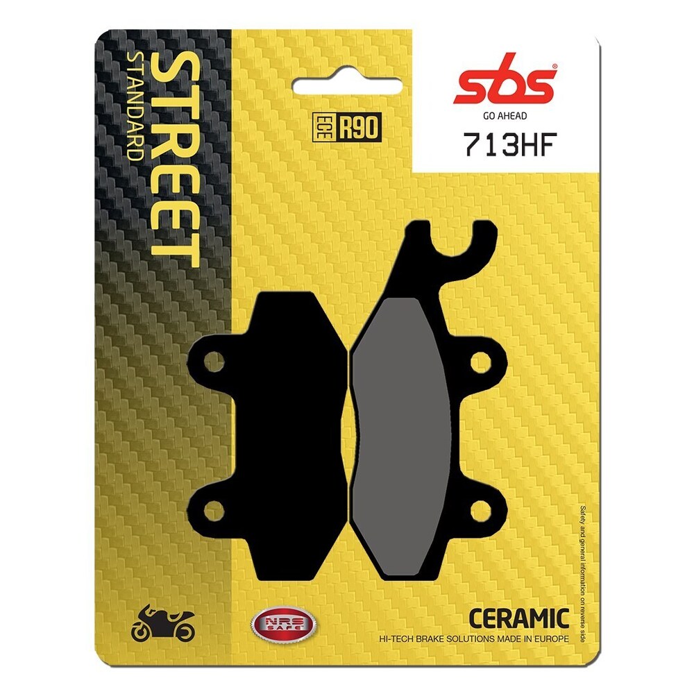 SBS FRICTION - Ceramic Front Brake Pads (SBS 163)