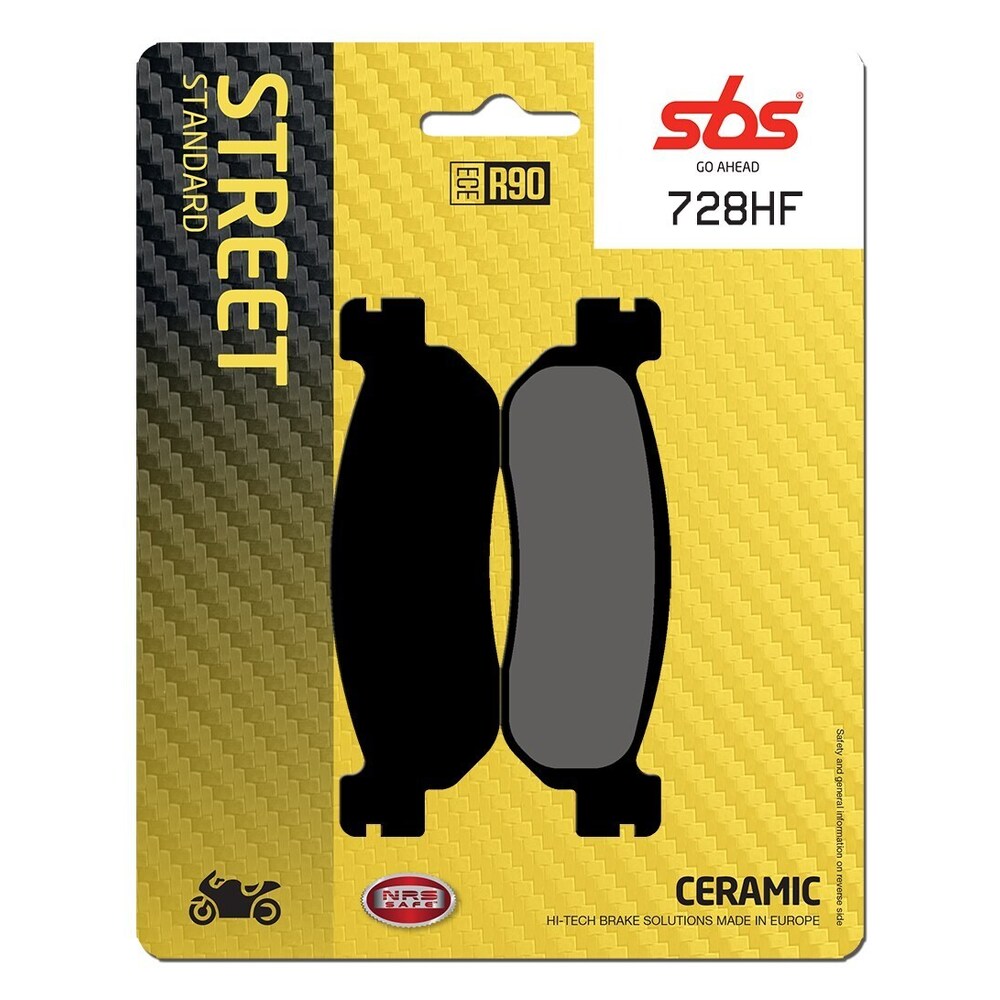 SBS FRICTION - Ceramic Front / Rear Brake Pads (SBS 155)