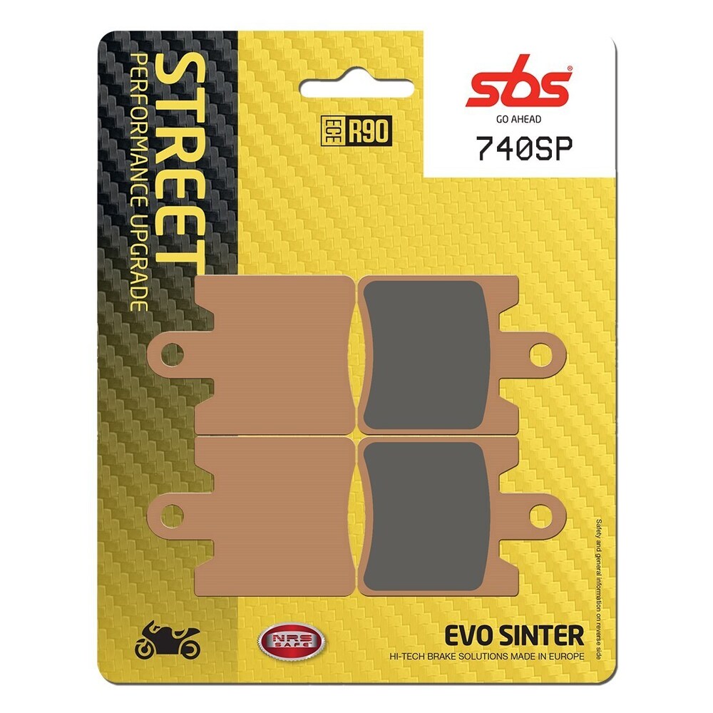 SBS FRICTION - Street Performance EVO Sinter Front Brake Pads (SBS 146)