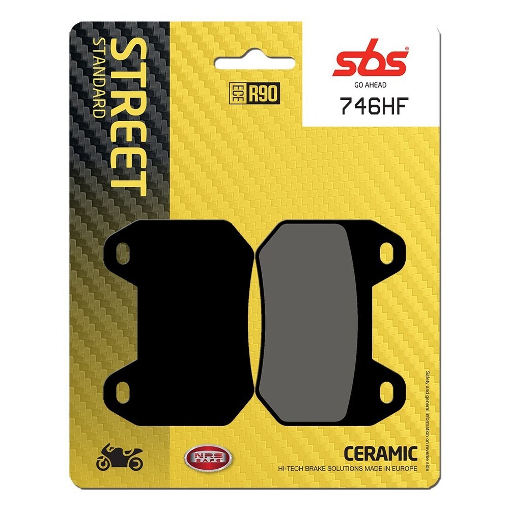 SBS FRICTION - Ceramic Rear Brake Pads