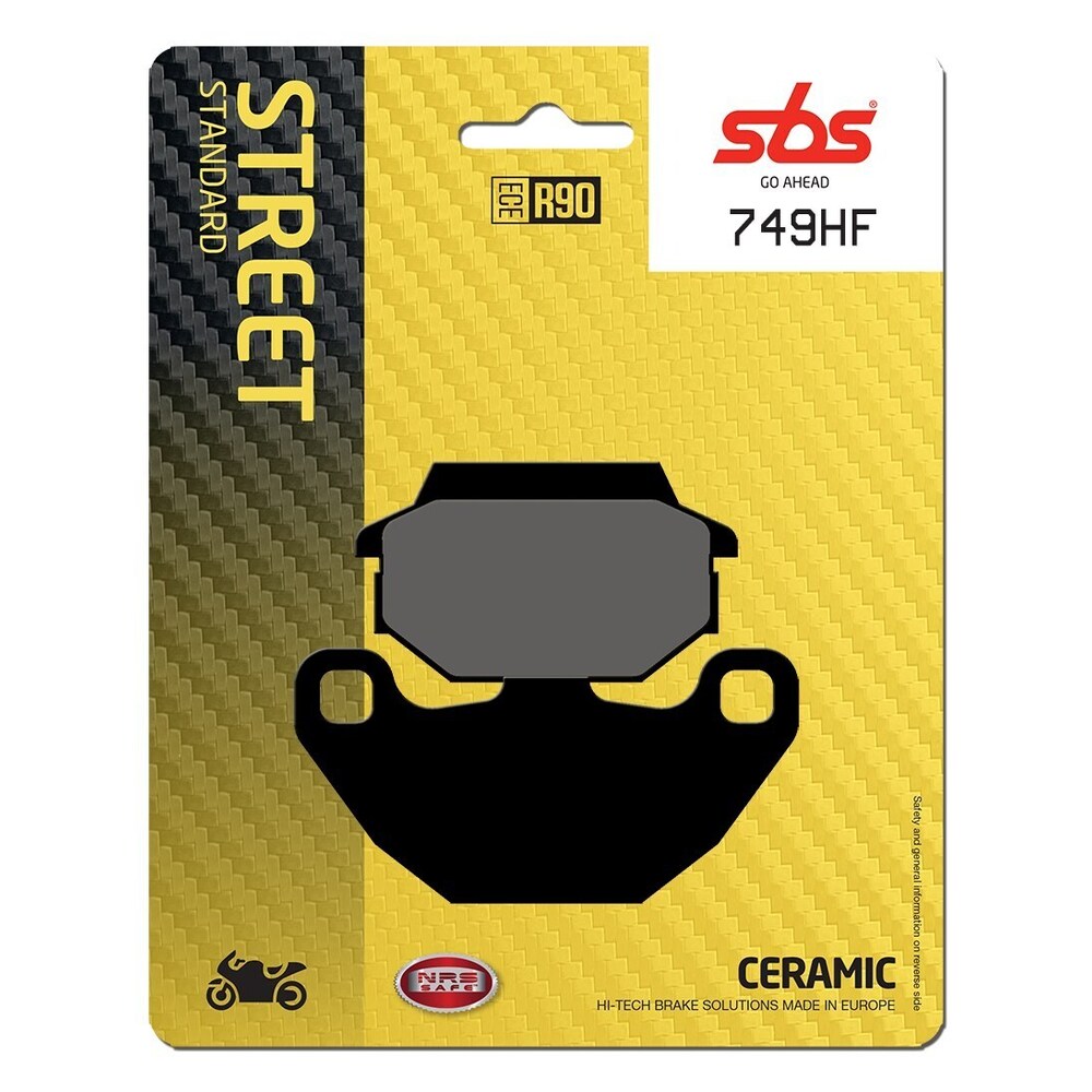 SBS FRICTION - Ceramic Rear Brake Pads (SBS 154)