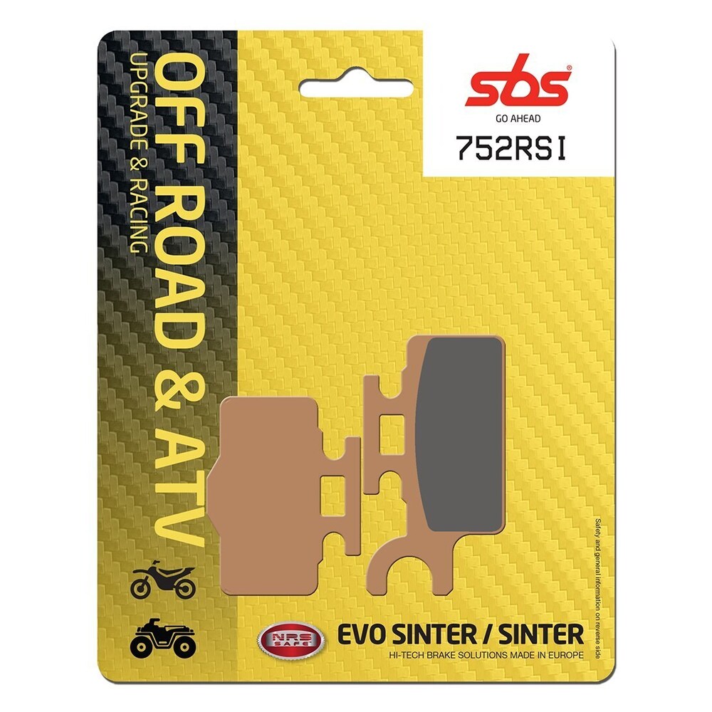 SBS FRICTION - Racing Sinter Off Road Front Brake Pads