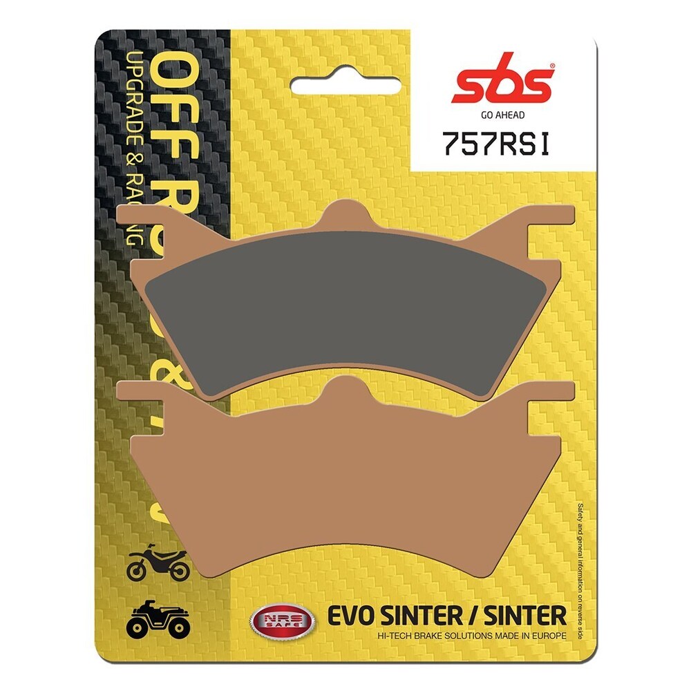 SBS FRICTION - Racing Sinter Off Road Rear Brake Pads