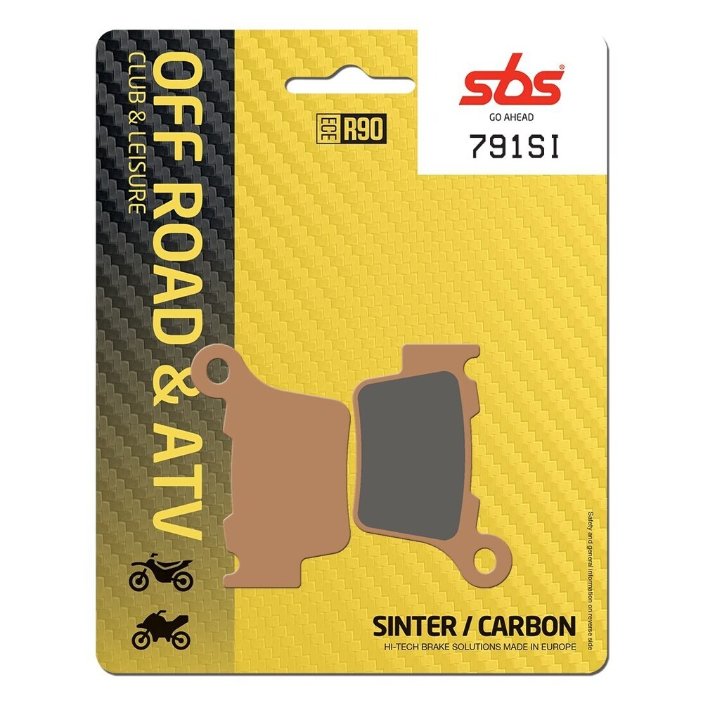 SBS FRICTION - Sinter Front / Rear Off Road Brake Pads