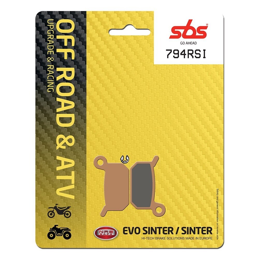 SBS FRICTION - Racing Sinter Front / Rear Off Road Brake Pads