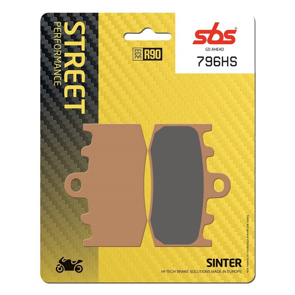 SBS FRICTION - Sinter Front Brake Pads