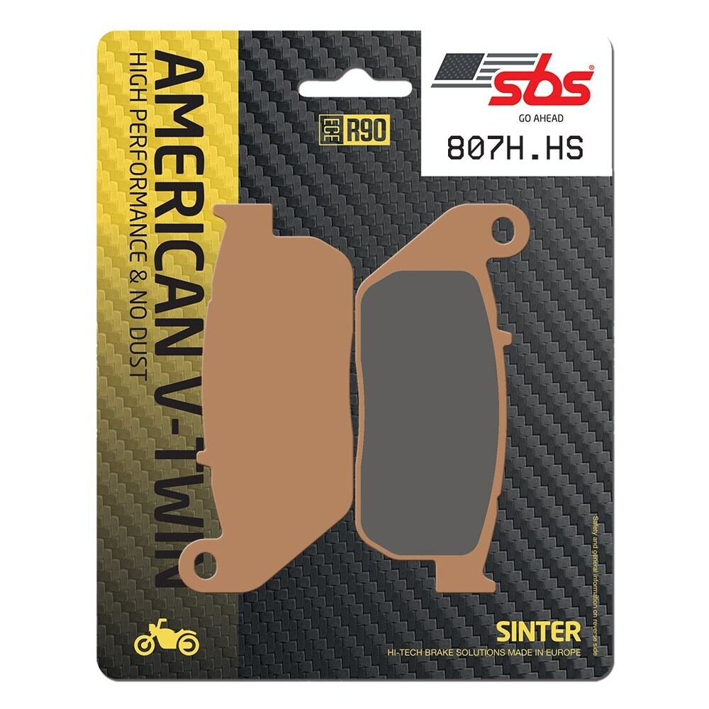 SBS FRICTION - Sinter Front H-D Brake Pads