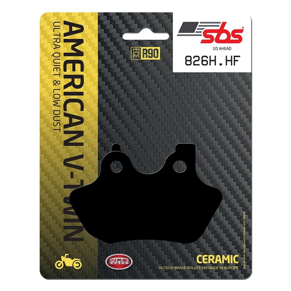 SBS FRICTION - Ceramic Front / Rear H-D Brake Pads