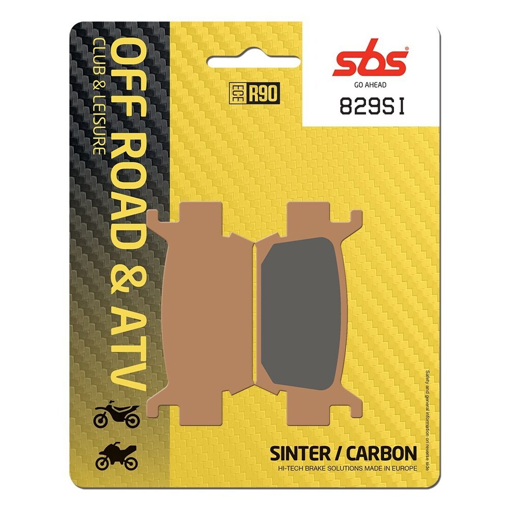 SBS FRICTION - Sinter Front / Rear Off Road Brake Pads